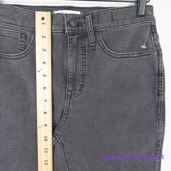 New! Madewell Petite Stovepipe Jeans‎ in Banberry Wash: Raw-Hem, P28 - Picture 5 of 16